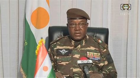 Niger’s military ruler warns against foreign meddling, urges population to defend the country