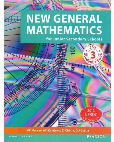 Nigeria new general mathematics for secondary schools students book bk 3 new general maths for nigeria. - Dennis g zill solution manual 7th.