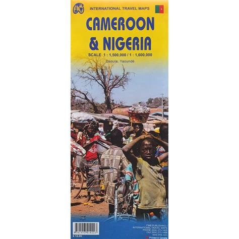 Download Nigeria  Cameroon Itm Travel Map By Itmb Canada
