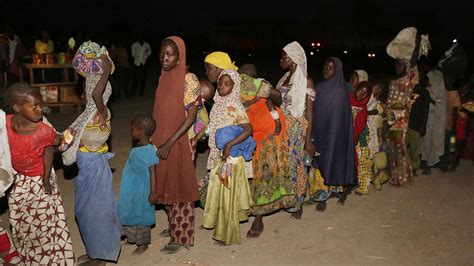 Nigerian army rescues children among dozens who were abducted by Islamic rebels in the northeast