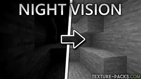 Night Vision Pack For Minecraft Pe Night Vision Texture