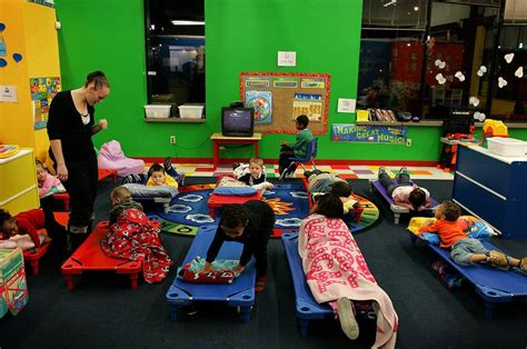 Night daycare. Written by Amy Cassell | Apr 27, 2022. Photo credit: iStock.com / vadimguzhva. Daycare center. It can be a more affordable option than private nanny care. It's reliable – with … 