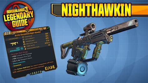 The Night Hawkin has a "semi-auto" burst, where the trigger must be pulled for each burst. Because of this, I believe there essentially is no delay between bursts for the Night Hawkin. For standard Dahl SMGs, burst size is determined by model (3 for Wolfhounds, 4 for Hyenas and Cadejos, and 5 for Jackals) and the burst delay is determined by .... 