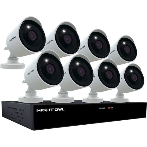 Night Owl is excited to offer our 1080p HD Wired Security System with Human Detection Technology, Built-In Motion-Activated Spotlights and Unique Enhanced Security Features. The camera's bright spotlight activates when it senses human motion, stopping trespassers in their tracks.. 