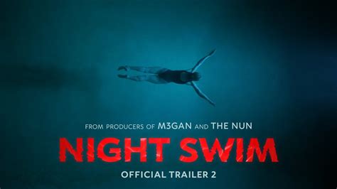 Join us for a special, late-night screening of NIGHT SWIM! Participate in pre-show trivia at 10PM for a chance to win prizes, see Night Swim at 10:30PM, and enjoy Slasher Screening specials! The first 100 guests will receive a special collectable. No running. No diving. No lifeguard on duty. No swimming after dark..