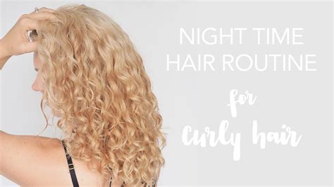 Night time routine - Tips on how to sleep with curly hair