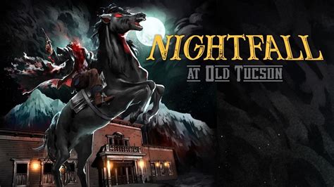 Nightfall tucson. Oct 4, 2023 · Nightfall at Old Tucson is back for another year. The website says there are five new "terrifying haunted mazes," plus four new scare zones, stunt shows, a seance and family-friendly attractions ... 