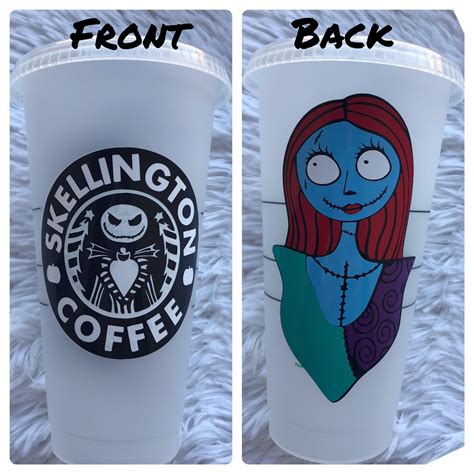Nightmare before christmas starbucks tumbler. Check out our starbucks nightmare before coffee svg selection for the very best in unique or custom, handmade pieces from our drawings & sketches shops. 