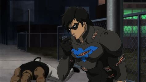 Richard John "Dick" Grayson was once Batman 's first sidekick Robin, before going on to become Nightwing. Once he took up the mantle of Batman when Bruce was thought to be dead, but became Nightwing once again after the events of Flashpoint. After Forever Evil, Dick's identity was revealed to the world and Bruce convinced him to give up being .... 