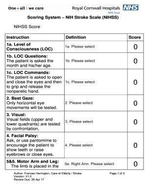 Nih scoring system. Things To Know About Nih scoring system. 