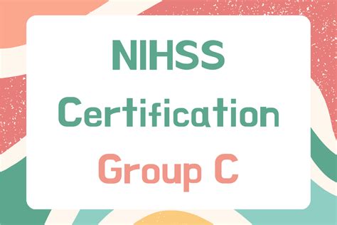 NIH Stroke Scale certification course modu