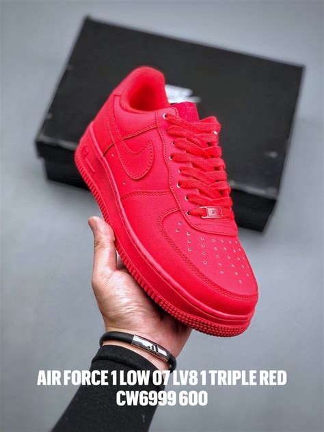 Nike Air Force 1 Low Triple Red - CW6999-600 - US - StockX