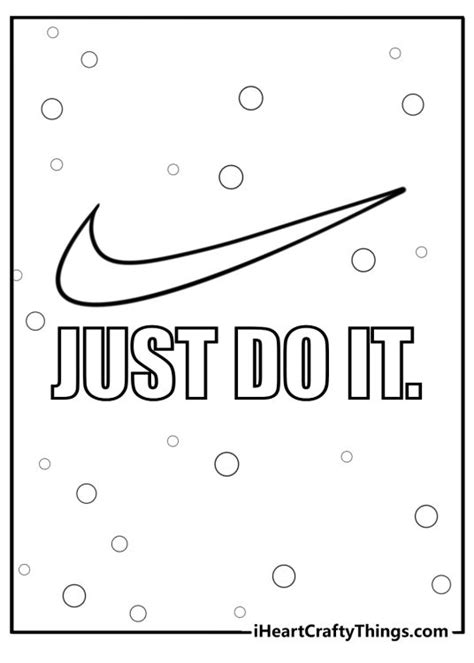 Nike Coloring Shee