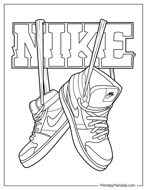 Nike Coloring Sheets