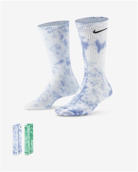 Nike Everyday Plus Cushioned Tie-Dye Crew Socks (2 Pairs). Nike.com