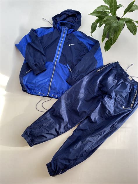 Nike Nylon Tracksuit - Etsy