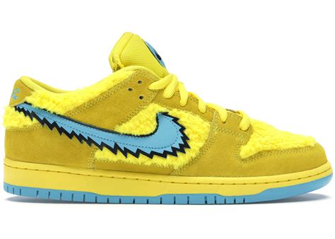 Nike SB Dunk Low Grateful Dead Bears Yellow - Sole Retriever