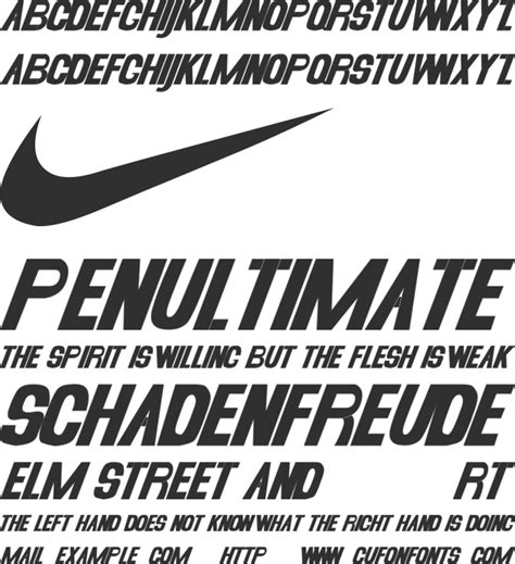 Nike Script free Font What Font Is