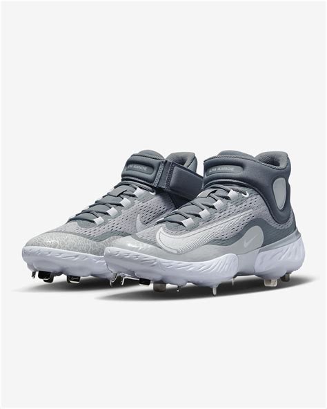 Alpha Huarache Elite 4 Low White/Black Men's Baseball Cleat US. 4.8 out of 5 stars 13. $79.99 $ 79. 99. FREE delivery Fri, Oct 20 . Or fastest delivery Wed, Oct 18 . ... Alpha Huarache 4 Keystone Boy's Rubber Baseball Cleats White | Gray Size Medium. 4.4 out of 5 stars 9. $48.36 $ 48. 36. $7.95 delivery Oct 19 - 23 . ... Men's Leadoff Mid Rubber …. 