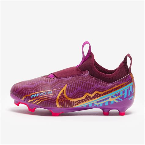 Nike Kids' Mercurial Zoom Superfly 9 Pro FG Soccer Cleats. $134.99. Shipping Available. ADD TO CART. Nike Kids' Mercurial Zoom Vapor 15 Academy FG Soccer Cleats. $64.99. Shipping Available. ADD TO CART. Nike Kids' Mercurial Vapor 15 Club Indoor Soccer Shoes.. 