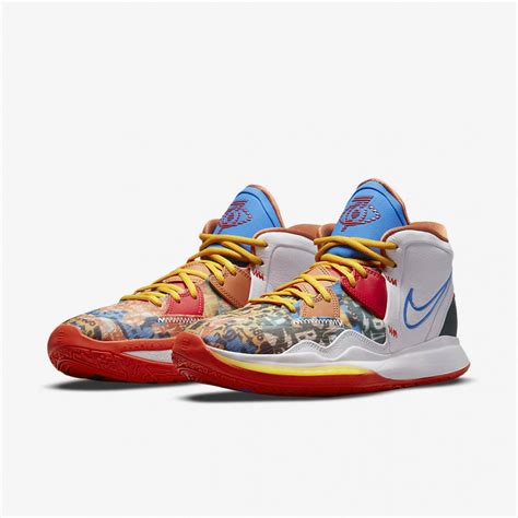 Kyrie Infinity 1 World 1 People DO9614-800 Safety Orange/Gorge Green/Sesame/Black Men's Basketball Shoes. 4.4 out of 5 stars 504. $89.99 $ 89. 99. FREE delivery Sep 12 - 15 . ... nike mens basketball shoes kyrie 7 .... 