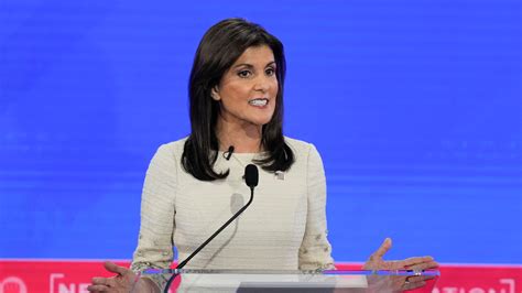 Nikki Haley is targeted in the fourth Republican debate by her rivals. They all trail Trump