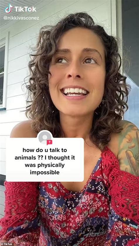 Nikki vasconez. 906 views, 9 likes, 2 comments, 0 shares, Facebook Reels from Nikki Vasconez, Animal Psychic: Just interviewed with ABC News New York Post #petpsychic #animalcommunicator #petsoffacebook. 