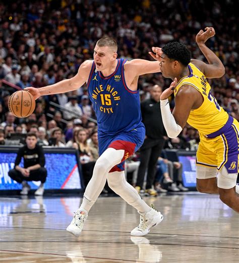 Nikola Jokic’s 34-point triple-double paces Nuggets over Lakers in Game 1