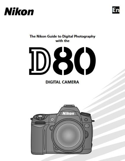 Nikon d80 dslr camera user manual. - Parts manual for marty j mower.