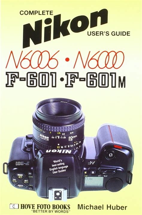 Nikon f 601 and f 601m n6006 and n6000 hove users guide. - Contrassegnare i manuali dei compressori d'aria.