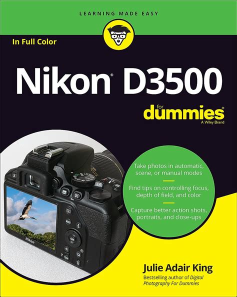 Read Nikon D3500 For Dummies By Julie Adair King