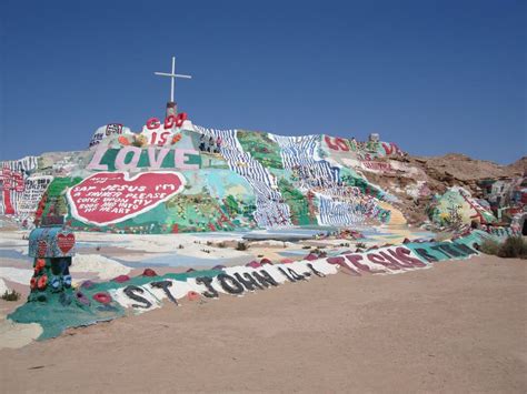 356 reviews of Salvation Mountain "Wandering around on Christmas morning, I decided to make a pilgrimage to Salvation Mountain, which I had first learned about in a documentary about the Salton Sea. I have put aside my aversion for the toxic chemicals being painted on to the earth to appreciate the colorful splendor of the work Leonard Knight has created..