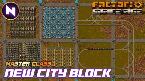Nilaus city block space age.  Objective: Create a base in Factorio that can expand automaticall...