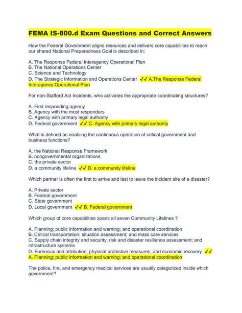 Facilitator Notes for ICS 100. This information is included to help you with course delivery. Course materials are available at: To receive a "certificate of completion", students must take the 25 multiple choice posttest, submit an answer sheet to EMI's Independent Study Office and score 75% on the test. There are two ways to take the test.