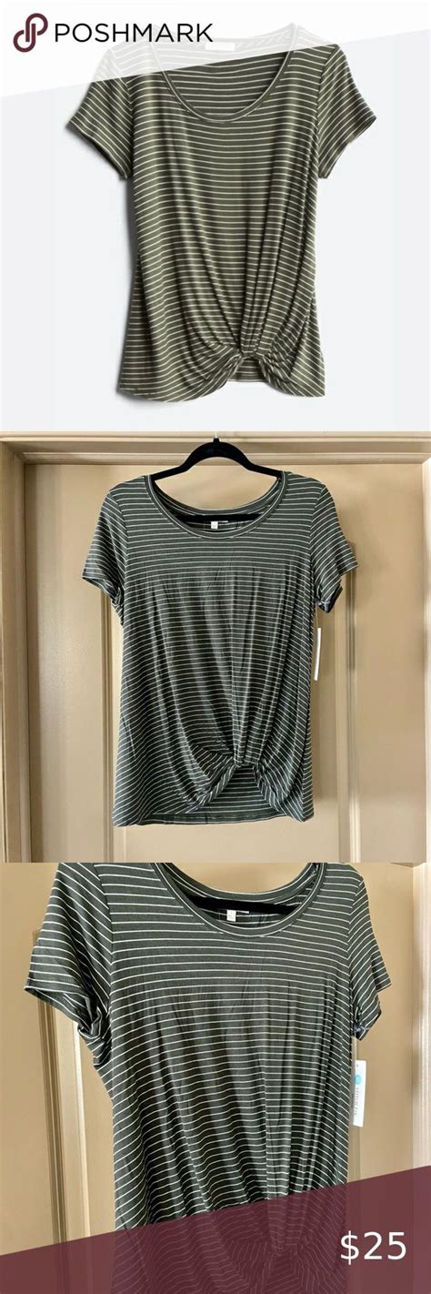 Nine Britton Levie Knot Front Knit Tee