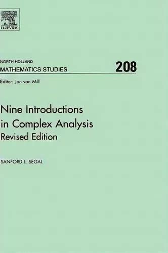 Nine Introductions In Complex Analysis