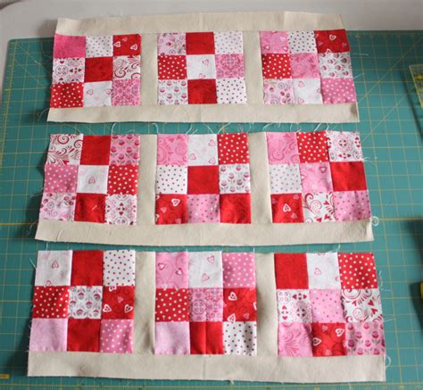 Nine Patch Quilt Pattern Free You Can Find The Tutorial For This