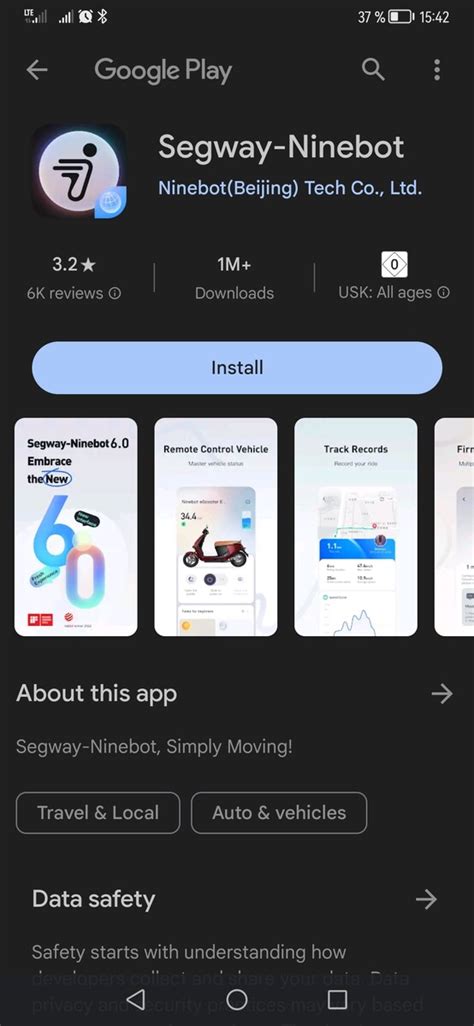 Ninebot flasher android.  Die App ist eigentlich selbsterklärend Wh...