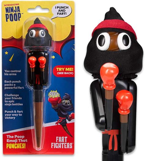 Ninja Poop - Punching/Farting/Boxing Pen - Amazon.com.au