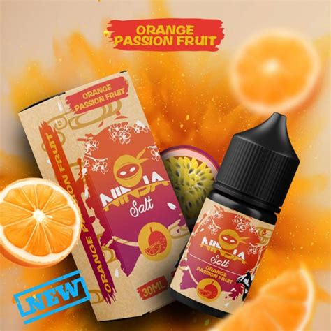 Ninja Salt Orange Passion Fruit Salt-Nic - The Smoky Town