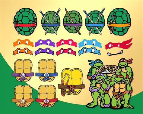 Ninja Turtle Shell SVG