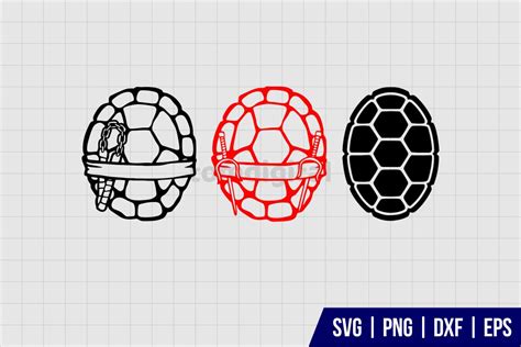 Ninja Turtle Shell SVG High Quality Perfect for your Design