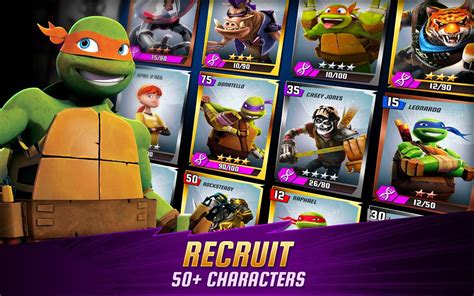 Ninja Turtles: Legends 9+ App Store.