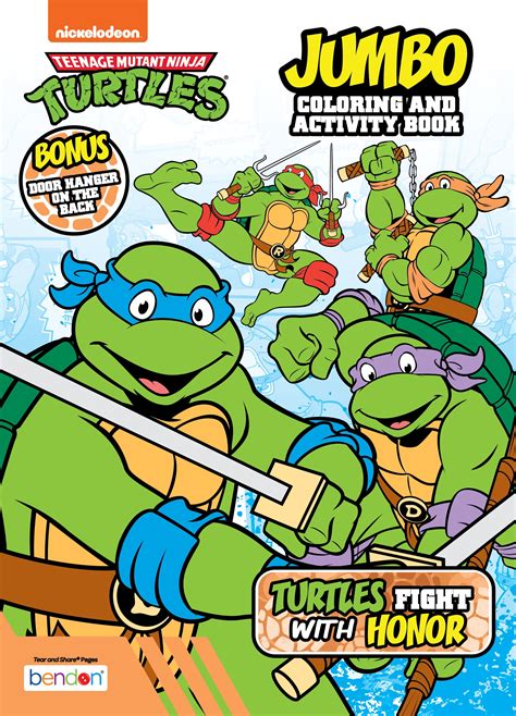 Ninja Turtles Coloring Book