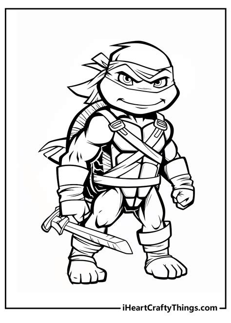 Ninja Turtles Coloring Pages