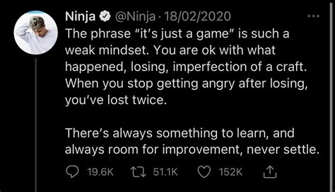 Ninja copypasta. Apr 8, 2019 · About. You Cheated Not Only the Game, But Yourself refers to a viral tweet made by Twitter user @Fetusberry in which he criticized PC Gamer journalist James Davenport for resorting to cheats to beat the final boss in 2019 video game Sekiro: Shadows Die Twice. Starting in April 2019, the tweet has been parodied and used as a copypasta, often in ... 