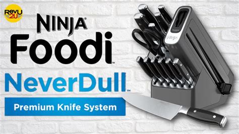 They're built to last from hard-anodised aluminium and suitable for all hob types, including induction. This set includes: 16cm, 18cm & 20cm saucepans with heat-tempered glass lids. 30cm frying pan. Ninja Foodi StaySharp Knives - starts sharp, stays sharp! Experience incredible performance and professional sharpening at home with this 6-piece ....