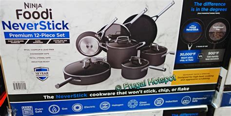 Ninja foodi neverstick costco. Ninja™ Foodi™ Neverstick® Cookware is the cookware that won't stick, chip, or flake. Super-heated at 30,000°F, plasma ceramic particles are fused to the surface of the pan, creating a super-hard, textured surface that interlocks with our exclusive coating for a superior bond. 