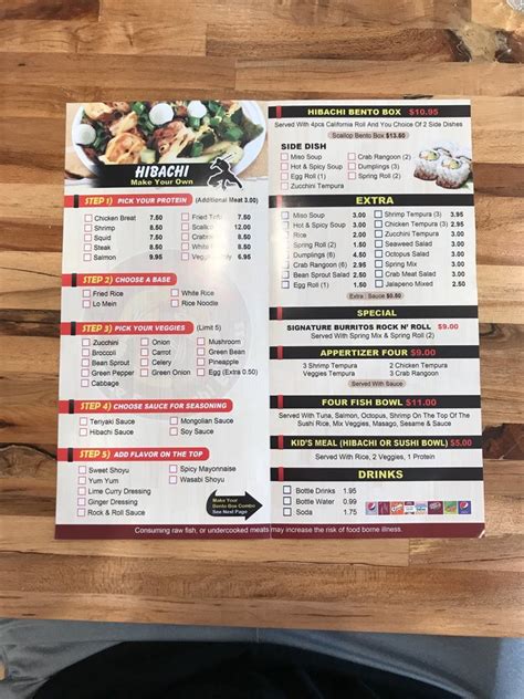 Ninja grill hibachi express cincinnati menu. Friday - Saturday 11:50 AM - 09:15 PM. 9574 colerain ave, Cincinnati, OH 45251. Tel: +1 513-376-6570. Order Online for Takeout / Pickup.Here at Molly Ramen•Poke•Tea - Virginia Beach you'll experience delicious Asian cuisine. Try our mouth-watering dishes, carefully prepared with fresh ingredients! 