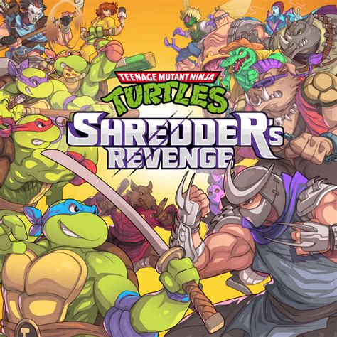 Ninja turtles shredder's revenge. Teenage Mutant Ninja Turtles: Shredder’s Revenge - Dimension Shellshock DLC is now available on PC via Steam, Nintendo Switch, PlayStation 4, PlayStation 5, Xbox One and Xbox Series X|S. 